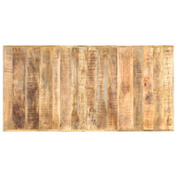 Tavolo da Pranzo 180x90x76 cm in Legno Massello di Mango Grezzo 285963