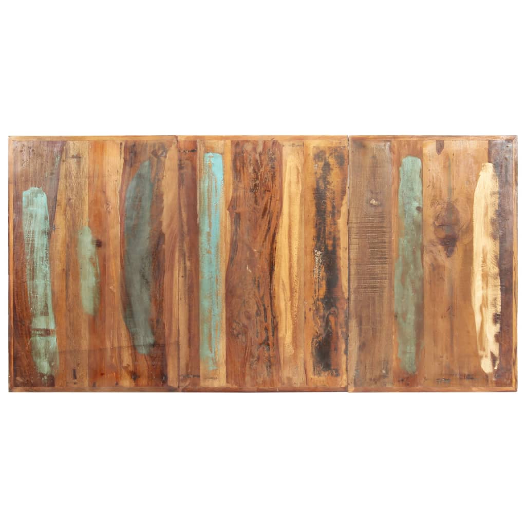 Tavolo da Pranzo 180x90x76 cm in Legno Massello di Recupero 285966