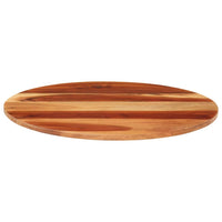 Piano Tavolo in Legno Massello di Acacia Rotondo 15-16 mm 60 cm