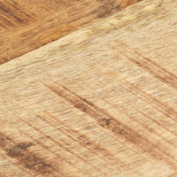 Piano Tavolo in Legno Massello di Mango 25-27 mm 80x70 cm 286028