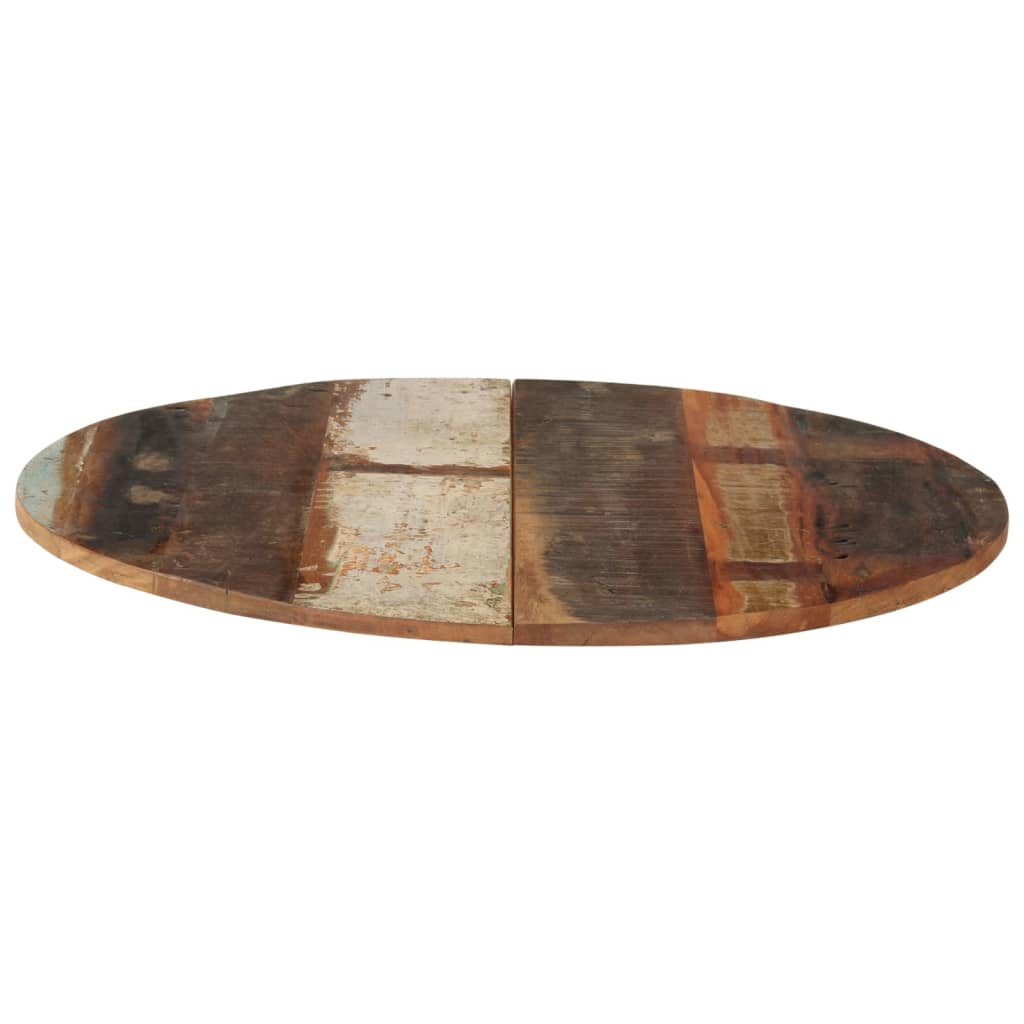 Piano Tavolo Rotondo 70 cm 15-16 mm in Legno di Recupero 286034