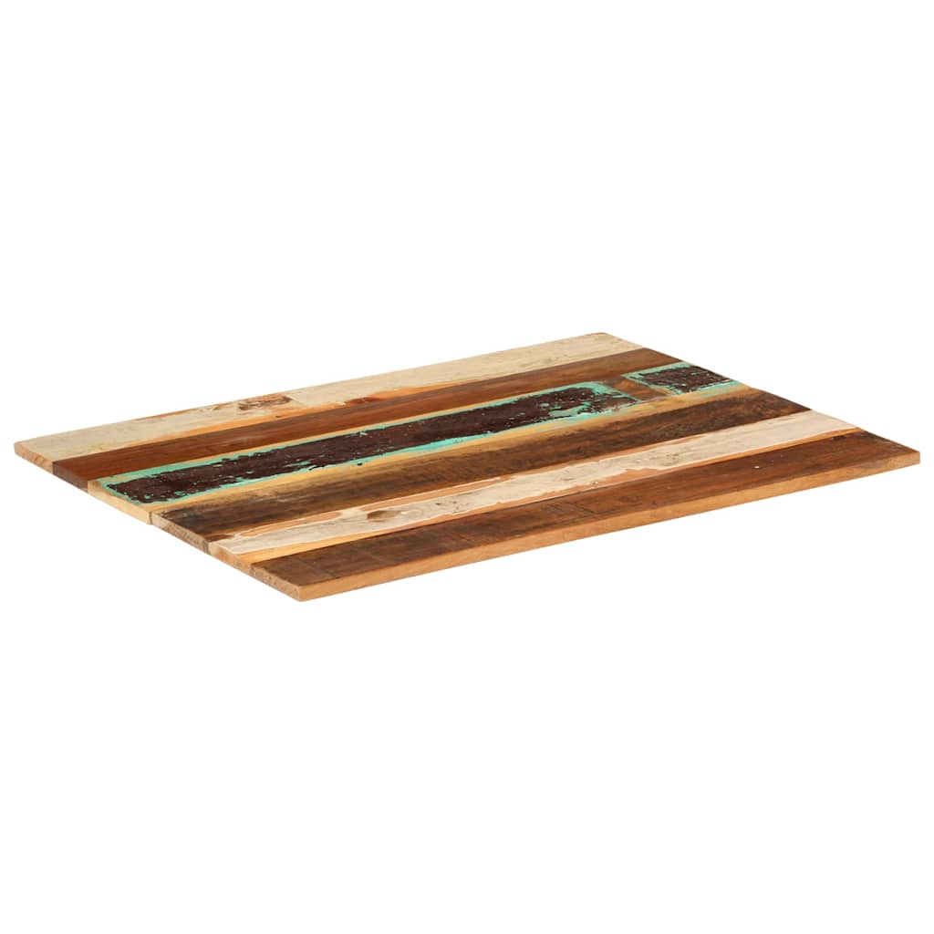Piano Tavolo Rettangolare 60x80 cm 15-16 mm Legno di Recupero cod mxl 61899