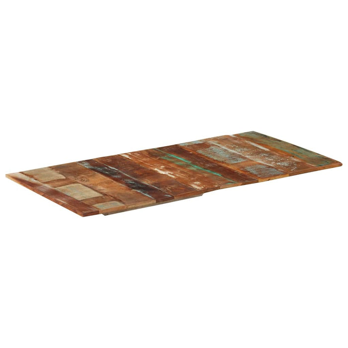 Piano Tavolo Rettangolare 60x120 cm 15-16 mm Legno di Recupero 286046