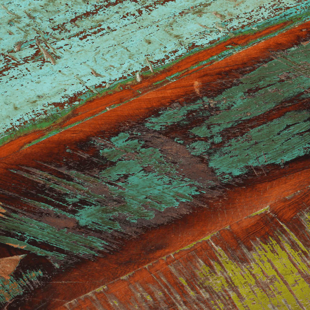 Piano Tavolo Rettangolare 60x80 cm 25-27 mm Legno di Recupero 286054