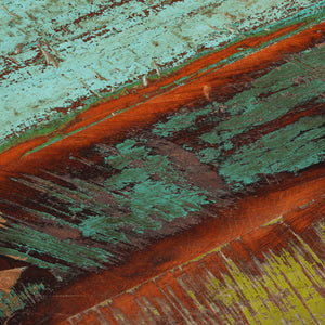 Piano Tavolo Rettangolare 60x80 cm 25-27 mm Legno di Recupero 286054