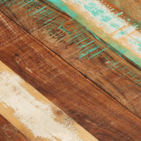vidaXL Piano Tavolo Rettangolare 60x120 cm 25-27 mm Legno di Recupero