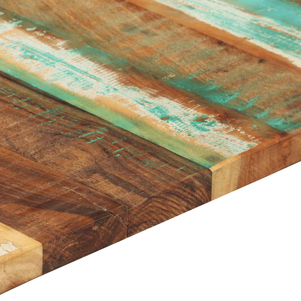 vidaXL Piano Tavolo Rettangolare 60x120 cm 25-27 mm Legno di Recupero