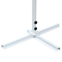 Tenda Parasole con Piedistallo 500x300 cm Crema 145883