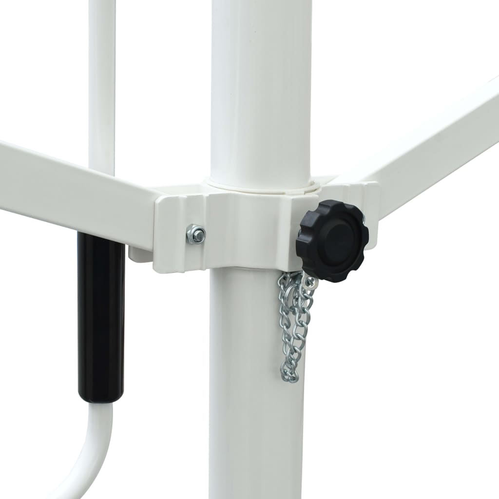 Tenda Parasole con Piedistallo 500x300 cm Crema 145883