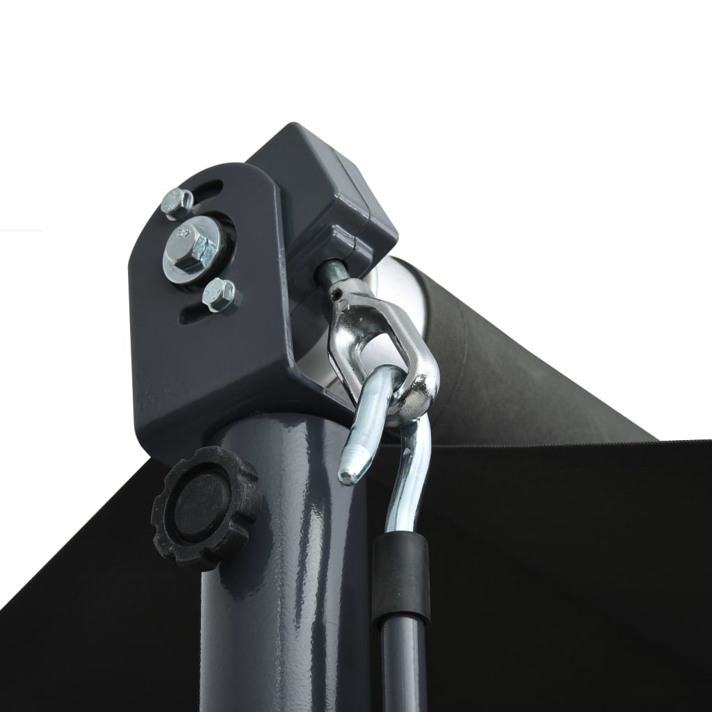 Tenda Parasole con Piedistallo 400x300 cm Antracite 145886