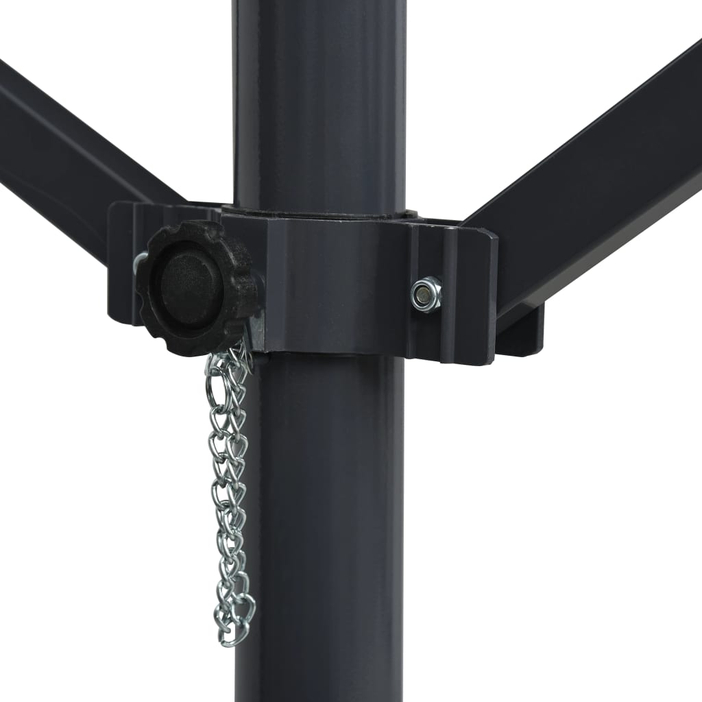 Tenda Parasole con Piedistallo 400x300 cm Antracite 145886