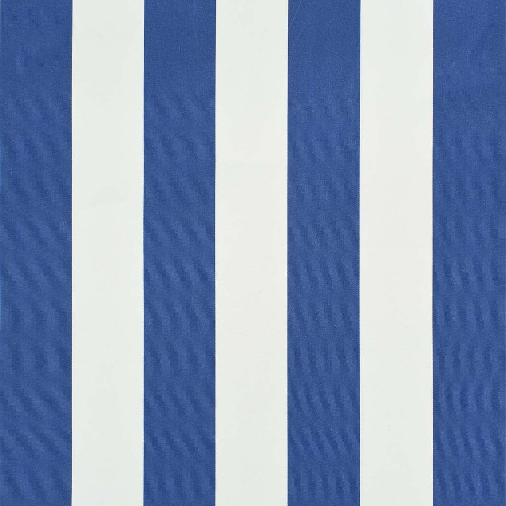 Tenda da Sole Retrattile 100x150 cm Blu e Bianco cod mxl 8272