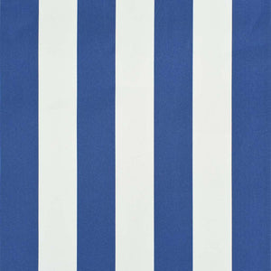 Tenda da Sole Retrattile 100x150 cm Blu e Bianco cod mxl 8272