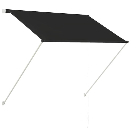 Tenda da Sole Retrattile 100x150 cm Antracite 145891