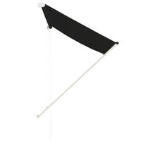 Tenda da Sole Retrattile 100x150 cm Antracite 145891