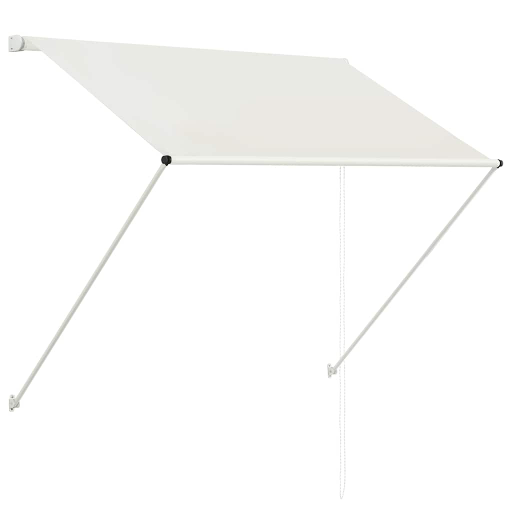 Tenda da Sole Retrattile 100x150 cm Crema 145892