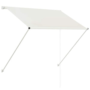 Tenda da Sole Retrattile 100x150 cm Crema 145892