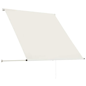 Tenda da Sole Retrattile 100x150 cm Crema