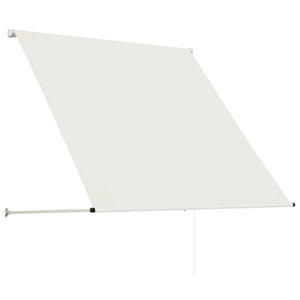 Tenda da Sole Retrattile 100x150 cm Crema 145892
