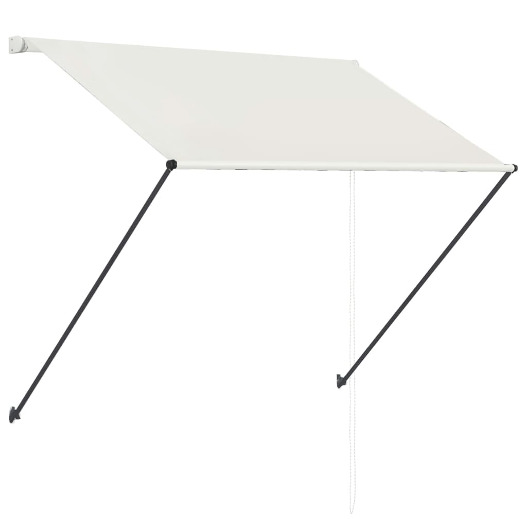 Tenda da Sole Retrattile con LED 200x150 cm Crema cod mxl 24889