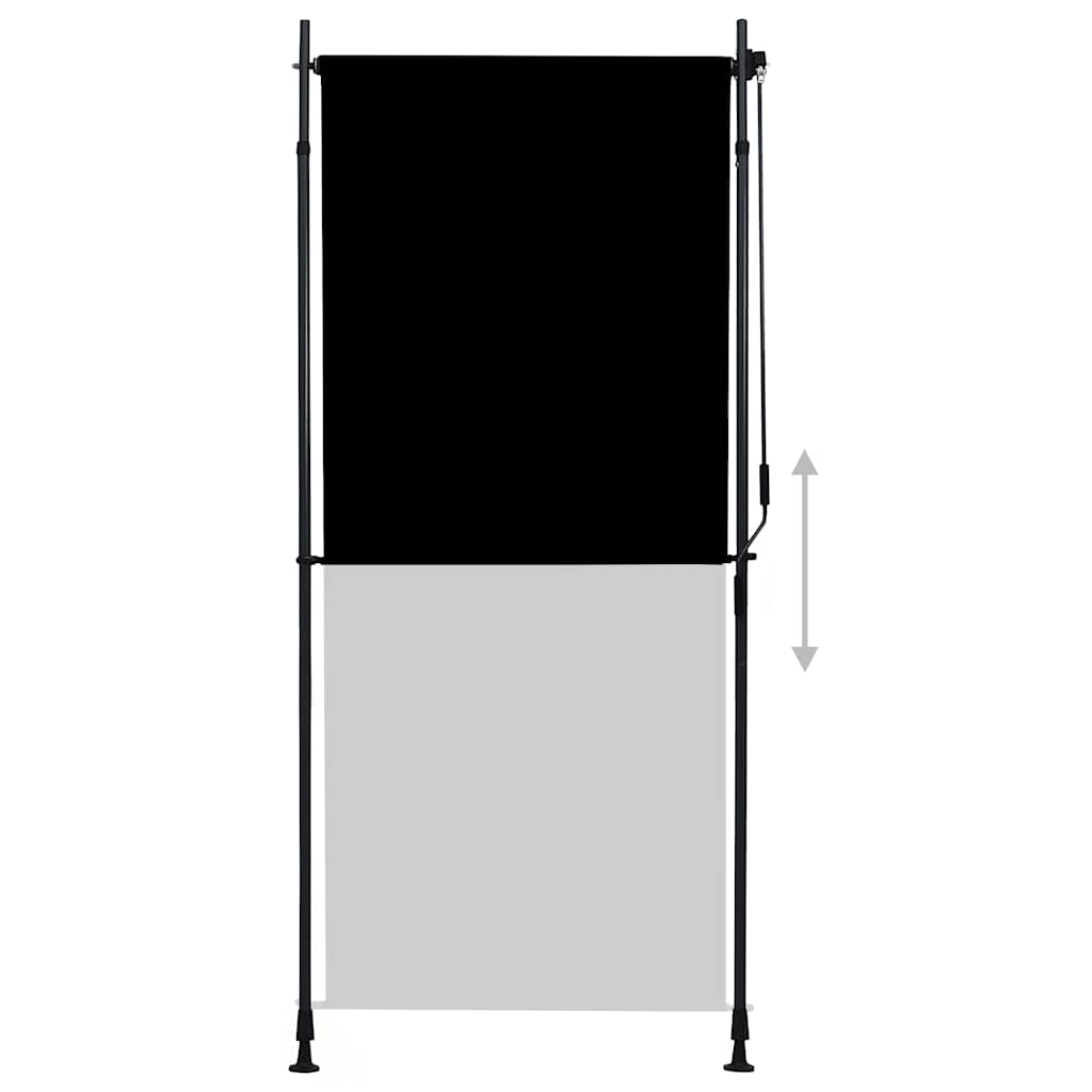 Tenda a Rullo per Esterni 100x270 cm Antracite 145935