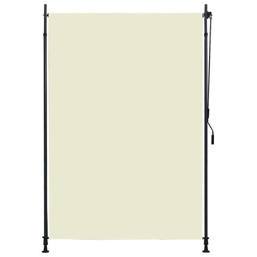 Tenda a Rullo per Esterni 150x270 cm Crema 145941