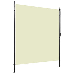 Tenda a Rullo per Esterni 200x270 cm Crema cod mxl 52289