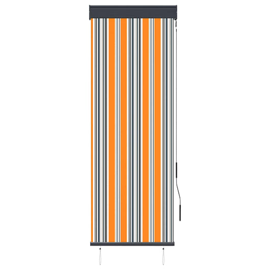 Tenda a Rullo per Esterni 60x250 cm Giallo e Blu 145944