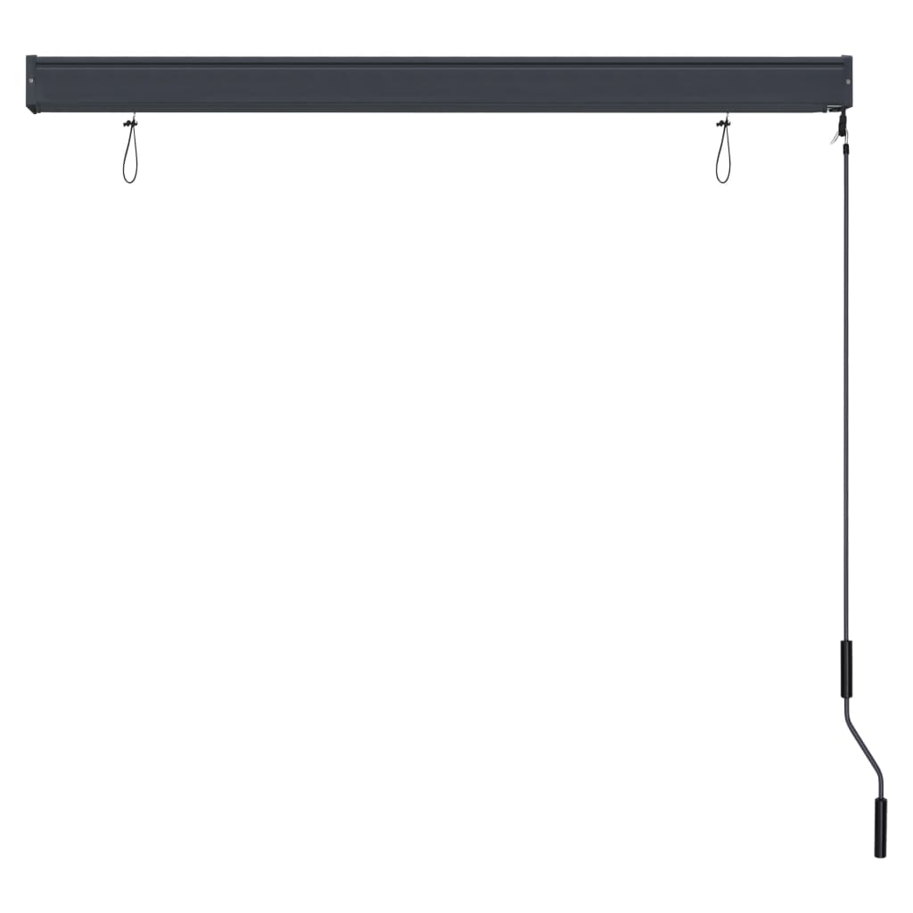 Tenda a Rullo per Esterni 140x250 cm Giallo e Blu