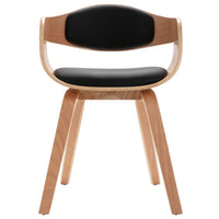 Sedie da Pranzo 2 pz in Legno Piegato e Similpelle 287388