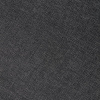 Sedia da Pranzo Girevole Grigia Legno Ricurvo e Tessuto