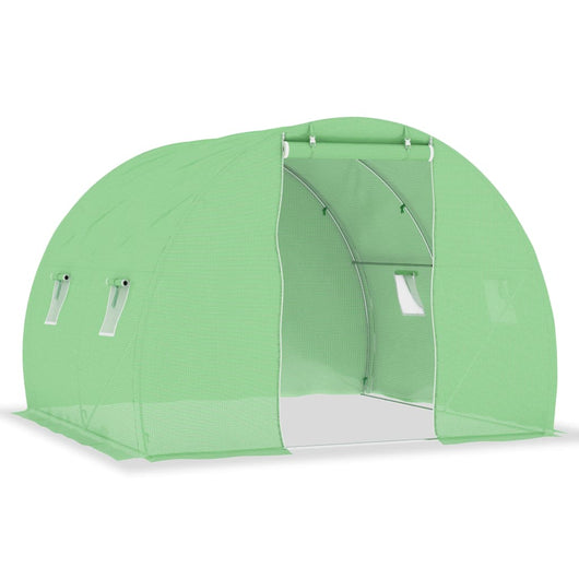 Serra tenda riparo piante fiori ortaggi 6 m² 3 x 2 x 2 m verde 02_0044451