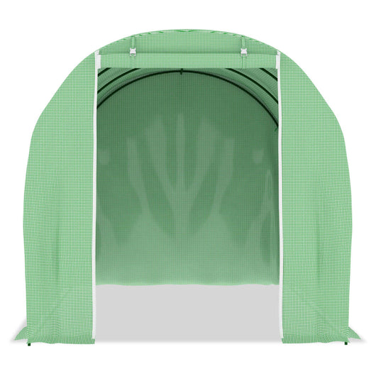 Serra tenda riparo piante fiori ortaggi 686 m² 343 x 2 x 2 m verde 02_0044452