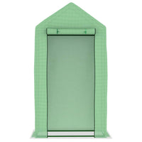 Serra con Struttura in Acciaio 0,5 m² 1x0,5x1,9 m 48168