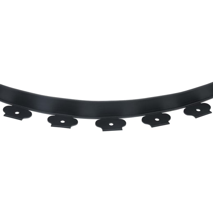 Bordura per Prato Flessibile con 30 Picchetti 10 m 5 cm 48614