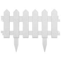 Bordi per Prato 25 pz Bianchi 10 m in PP 48616