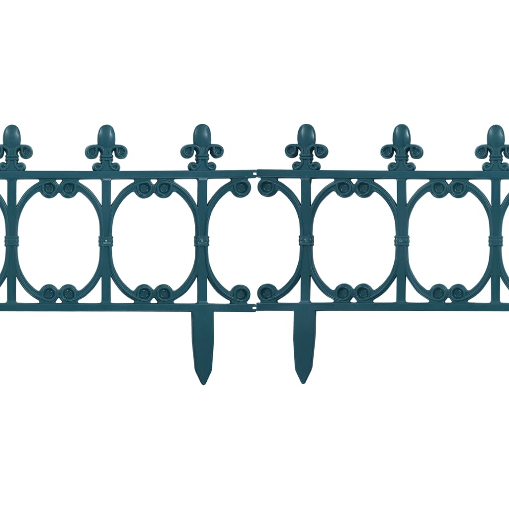 Bordature per Prato 16 pz Verde 10 m in PP 48619