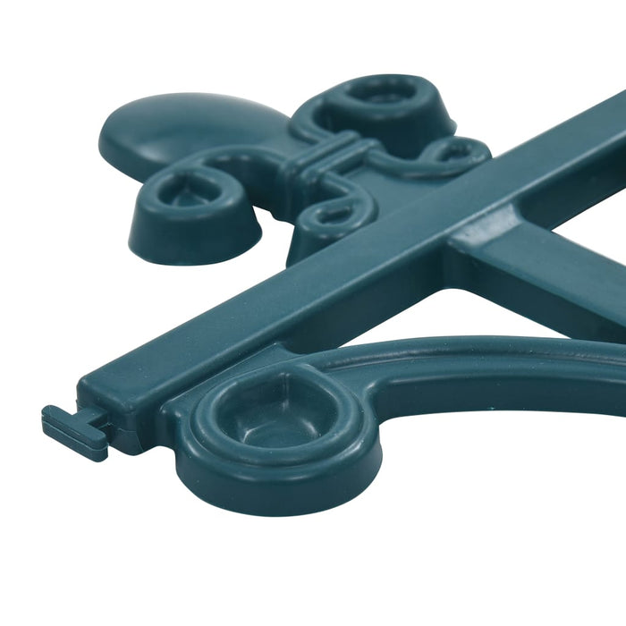 Bordature per Prato 16 pz Verde 10 m in PP 48619