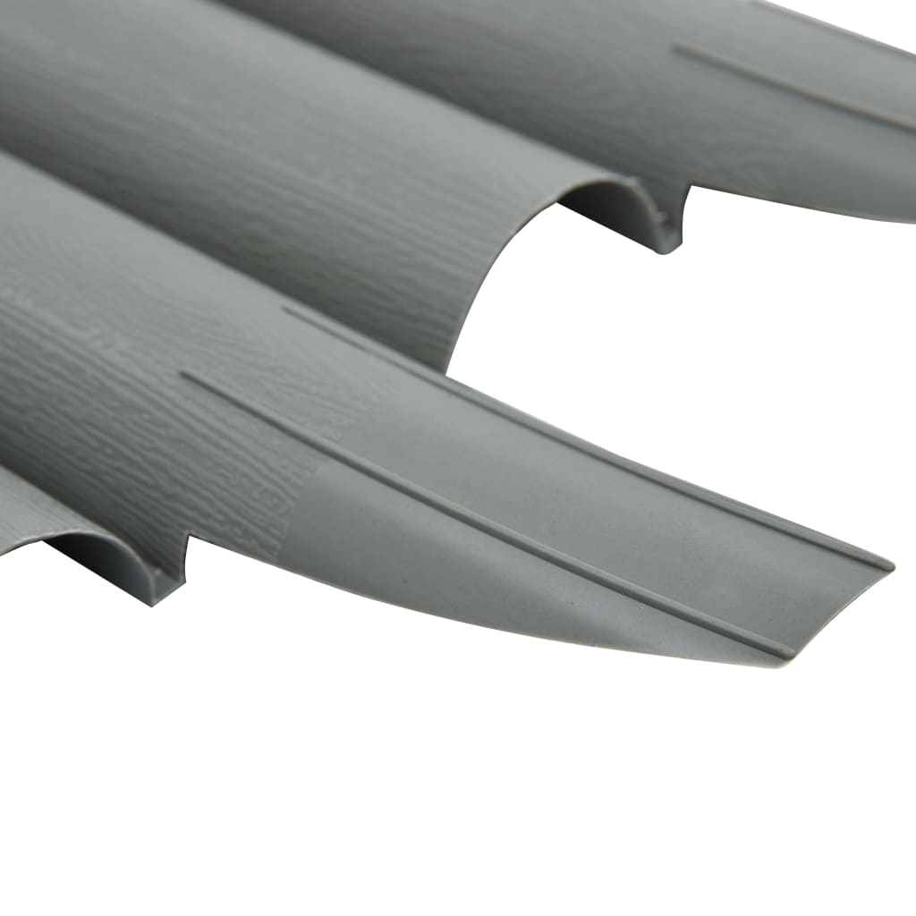 Bordature per Prato 36 pz Grigie 10 m in PP 48621