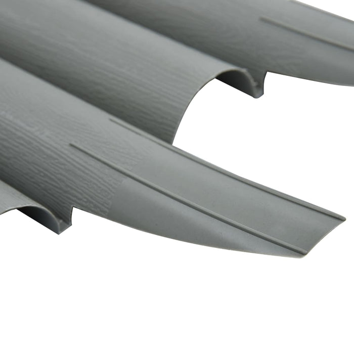 Bordature per Prato 36 pz Grigie 10 m in PP 48621