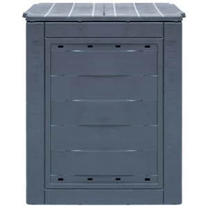 Compostiere per Giardino 3 pz Grigio 60x60x73 cm 780 L 278920