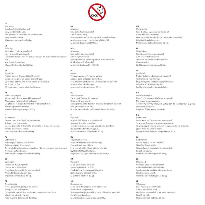 Dondolo a Panchina per Bambini Giallo 115x75x110 cm in Tessuto 48098