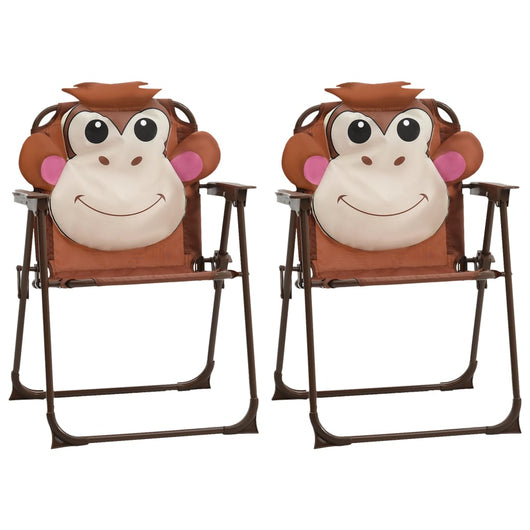 Gioco bistrot con parasole per bambini 3 pezzi marrone 02_0014491