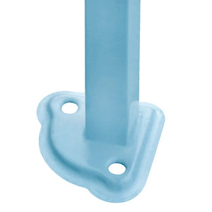 Tenda Pieghevole Pop-Up con Pareti Laterali 3x6m Acciaio Bianco 48863