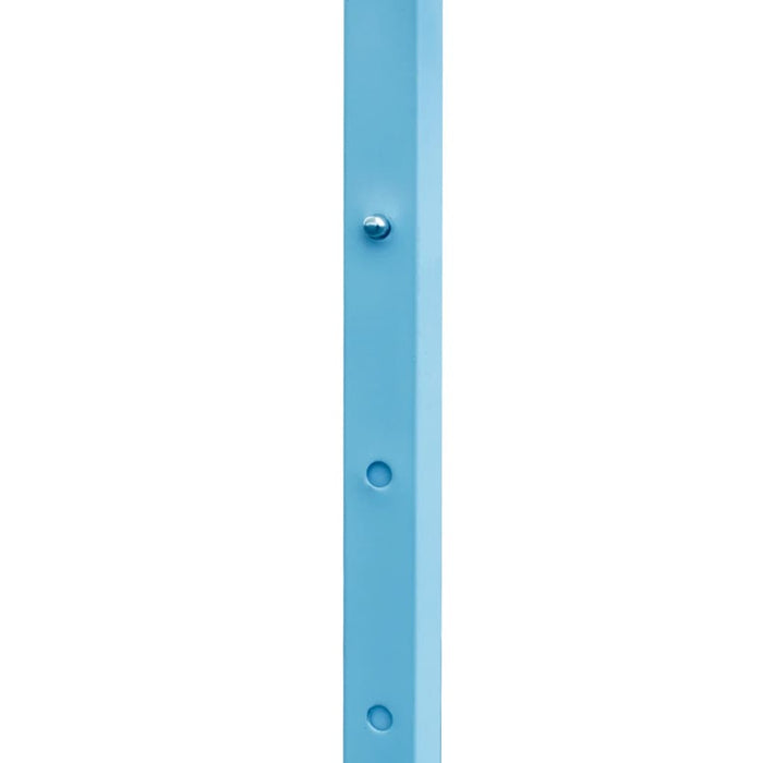 Tenda Pieghevole Pop-Up con Pareti Laterali 3x6m Acciaio Bianco 48863