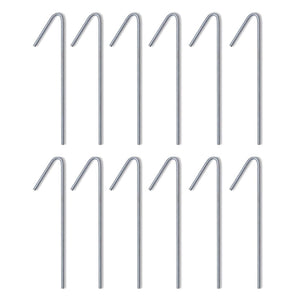 Gazebo Pieghevole con 4 Pareti 3x6m Acciaio Blu 48865