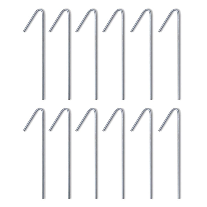 Gazebo Pieghevole con 4 Pareti 3x6m Acciaio Blu 48865