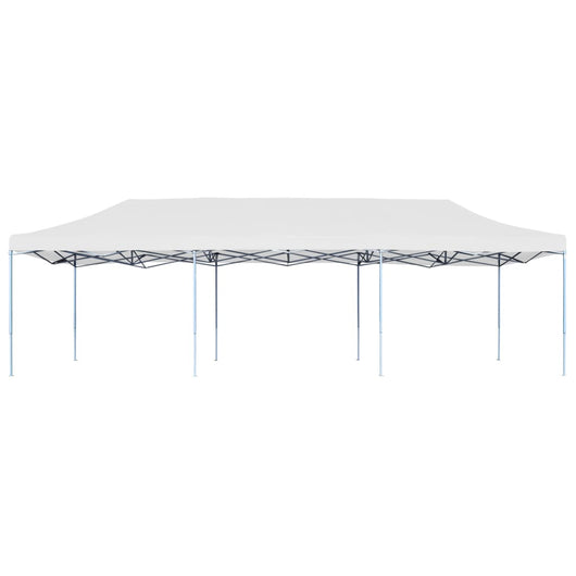 Tenda Pieghevole Pop-Up 3x9 m Bianca
