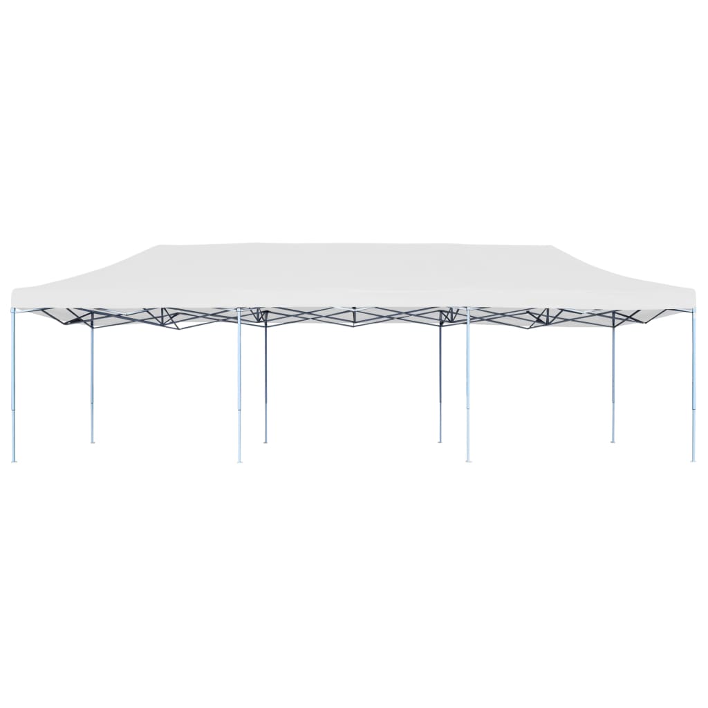 Tenda Pieghevole Pop-Up 3x9 m Bianca 48872