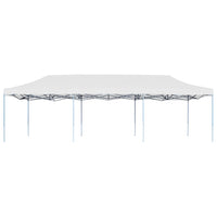 Tenda Pieghevole Pop-Up 3x9 m Bianca 48872